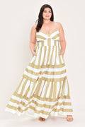SUNKISSED BOARDWALK WOVEN MAXI DRESS