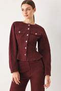 MERLOT RIDGE WOVEN JACKET