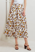 CITY JUNGLE WOVEN FULL SKIRT