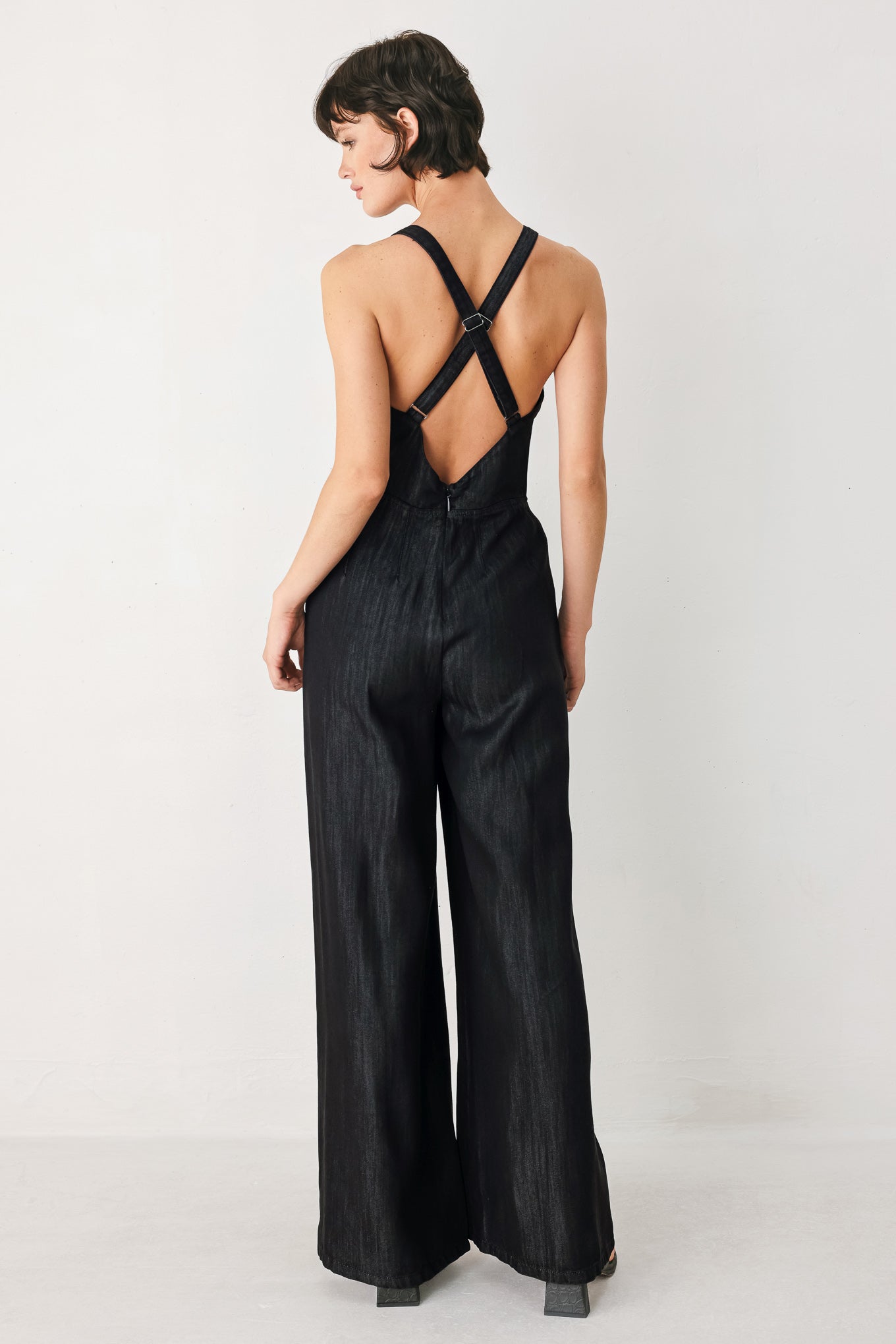 NOIR COAS WOVEN JUMPSUIT