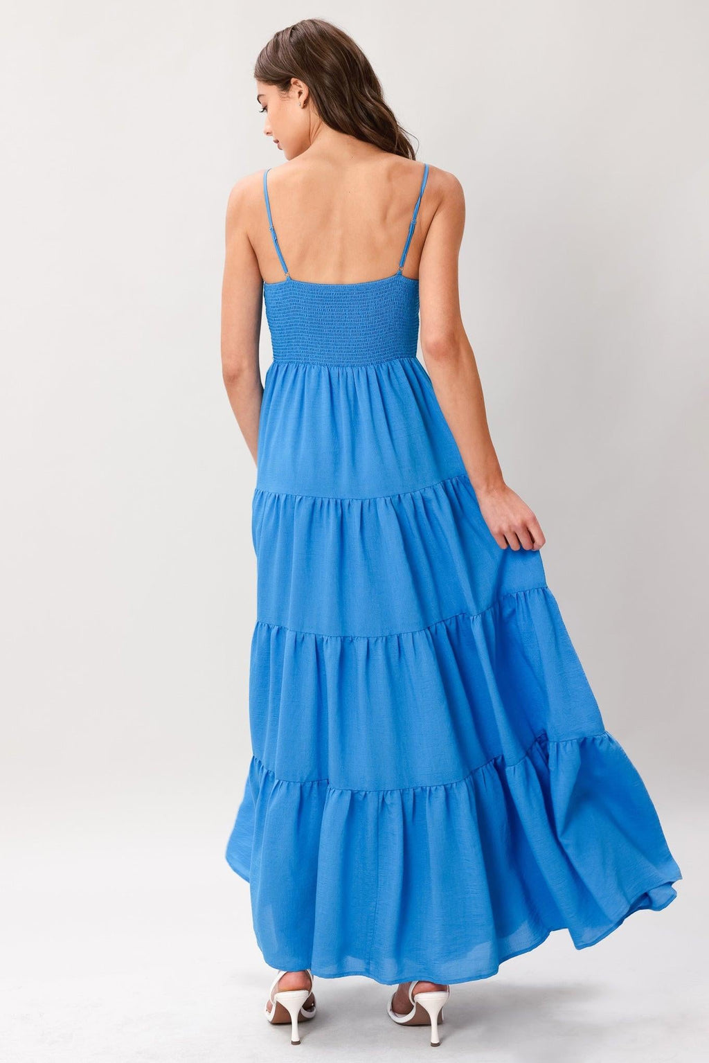 NOMAD BLOOM WOVEN MAXI DRESS