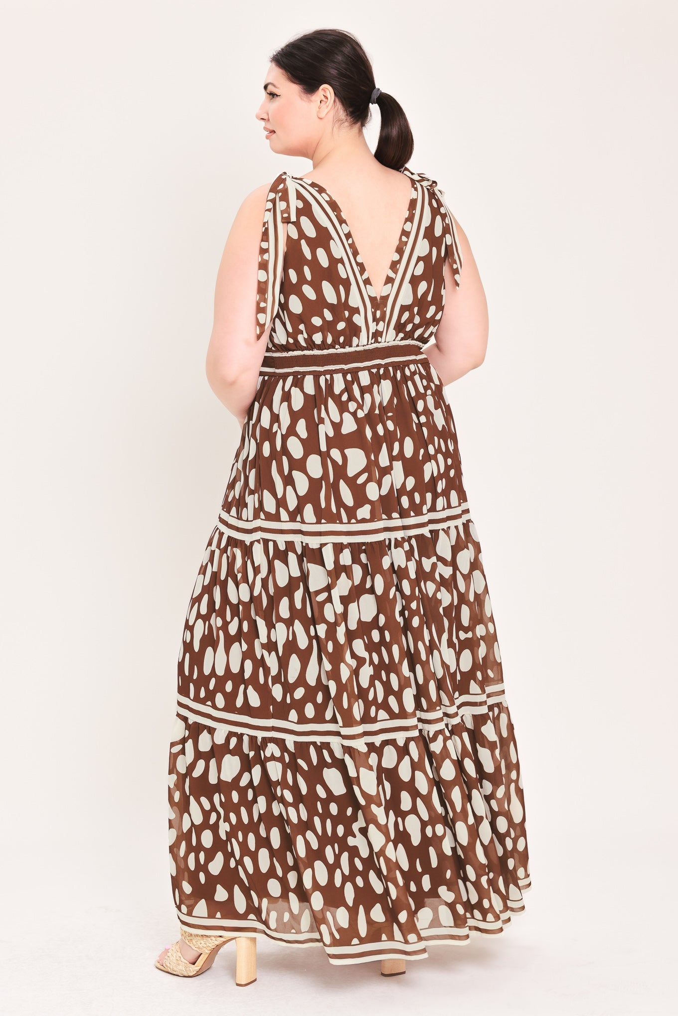 SPICED TERRAIN WOVEN MAXI DRESS
