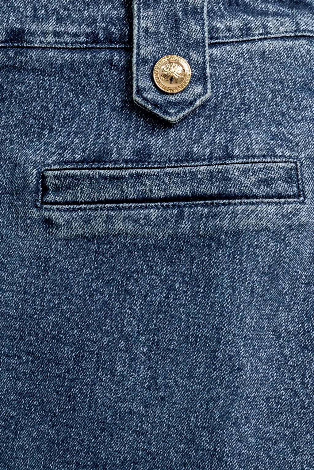 HEART EYES DENIM SKORT