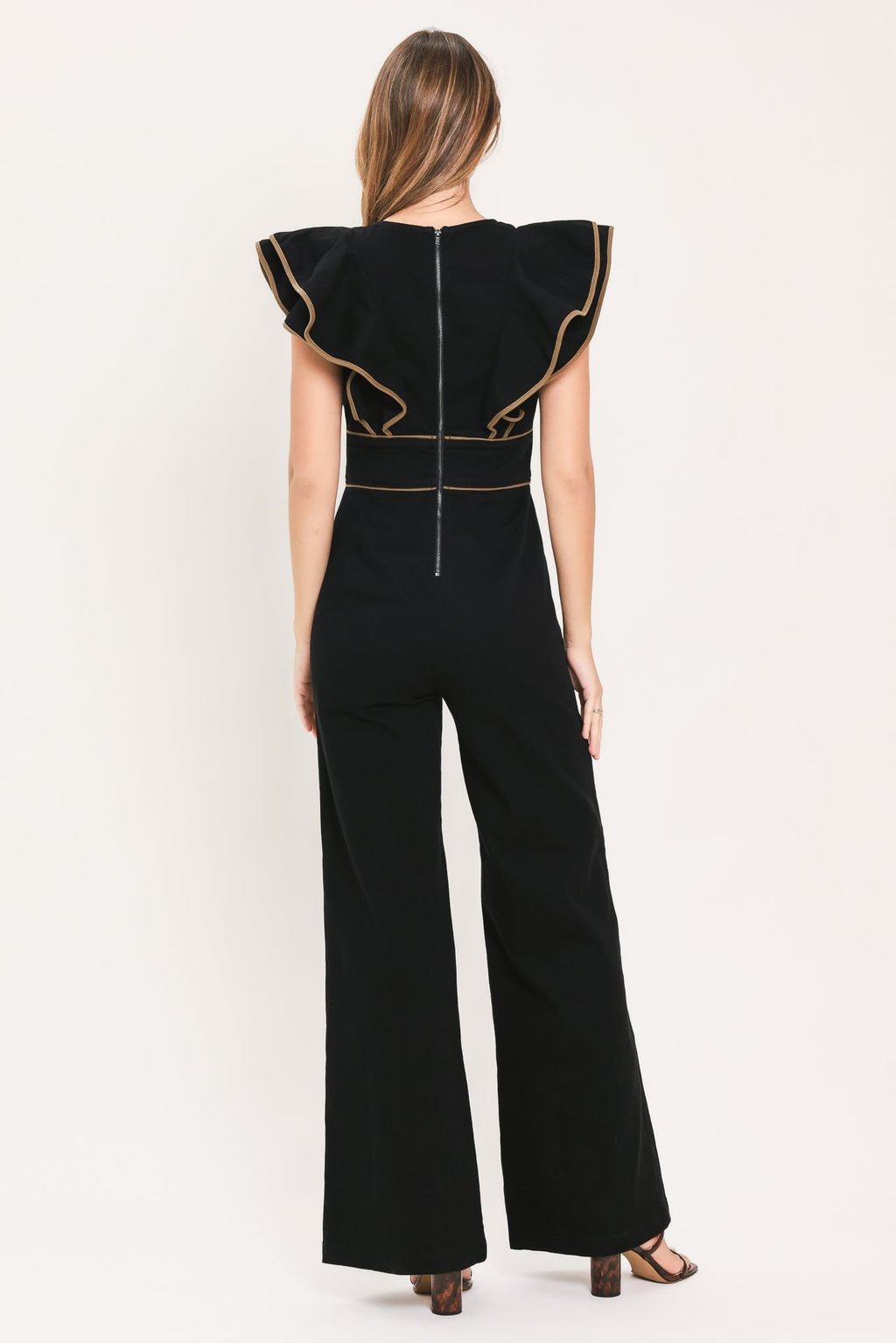 BLACK SWAN ASCENT WOVEN JUMPSUIT