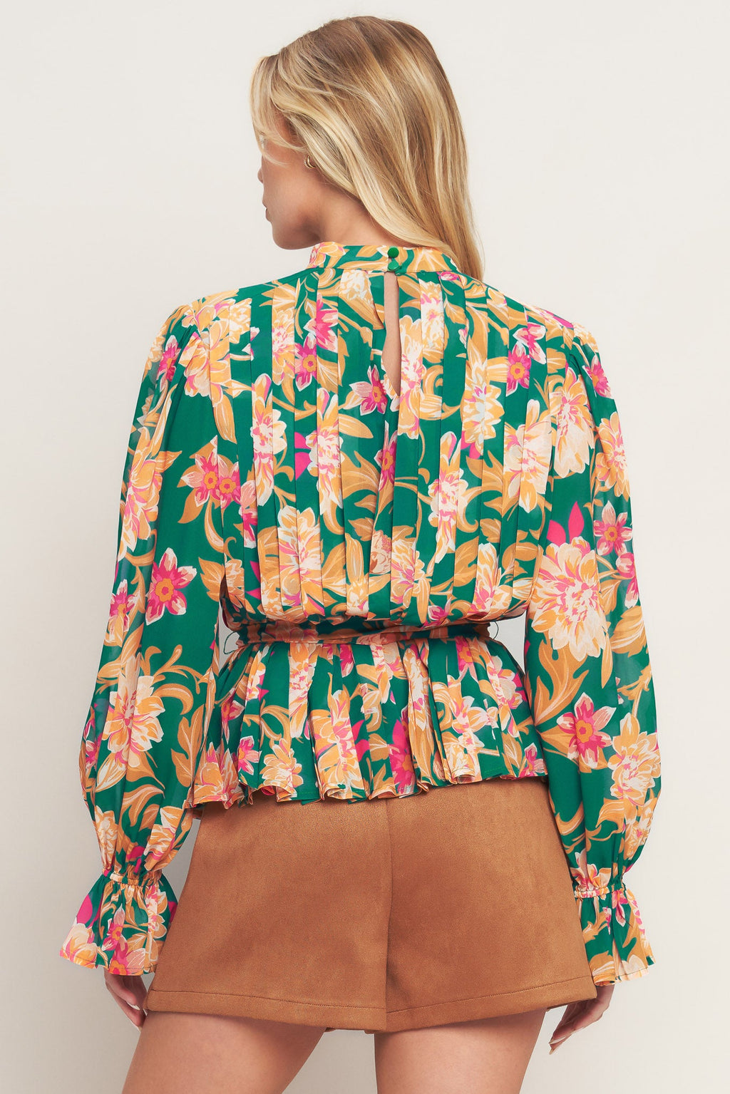 MISS PUNCTUALITY WOVEN TOP