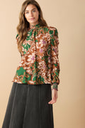 BREWED BLISS WOVEN TOP