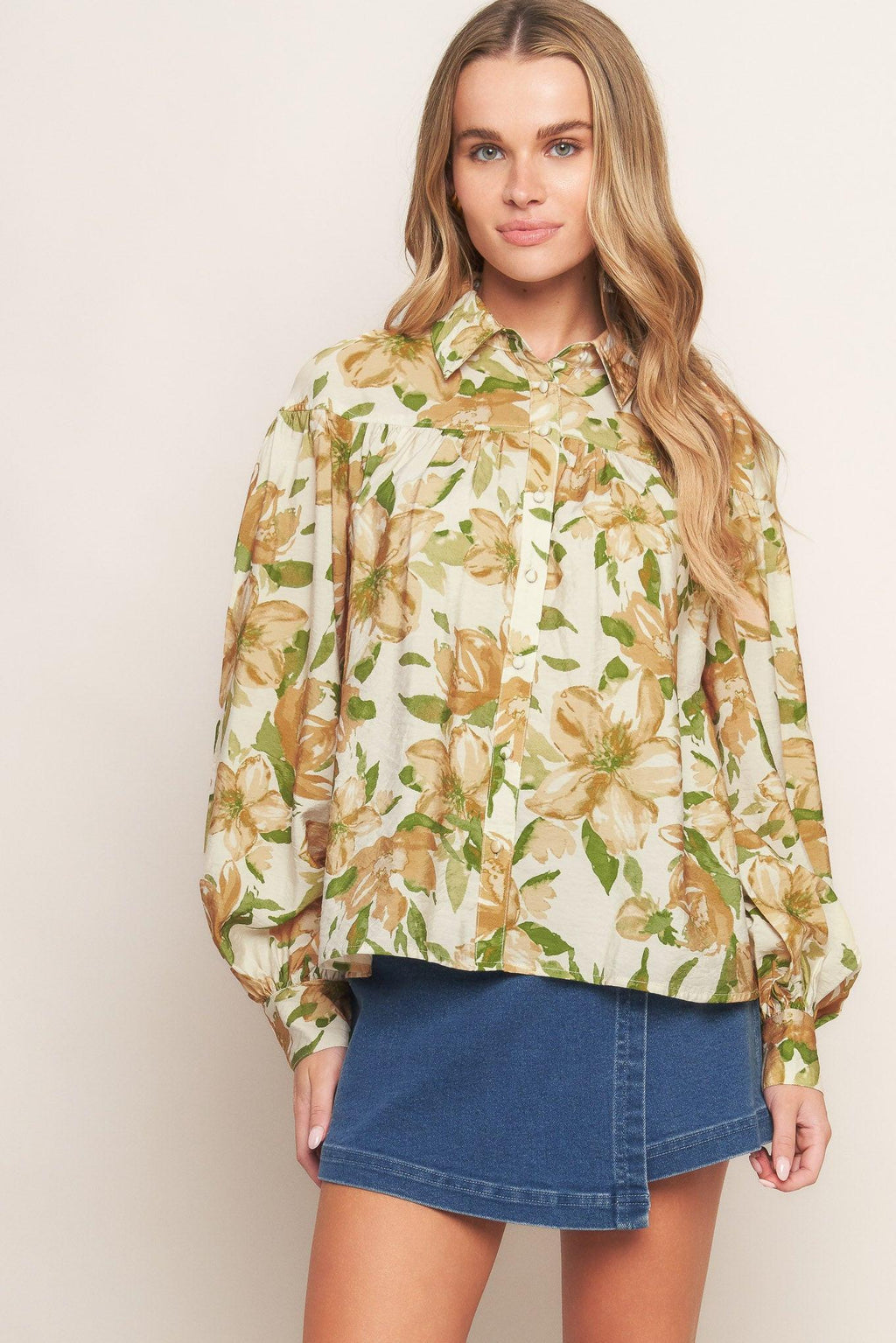 WILDFLOWER BREEZE WOVEN TOP